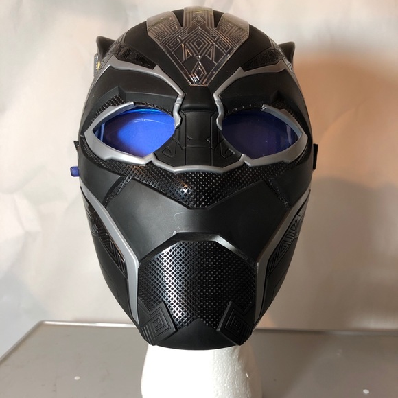 black panther helmet hasbro